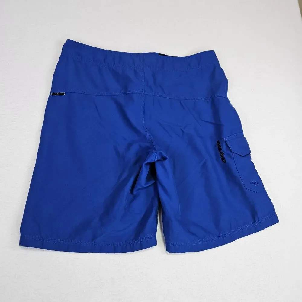 Y2K Nike Mens M 6.0 Hybrid Board Shorts Size 32 Blue 387365 Surfing Cargo 10